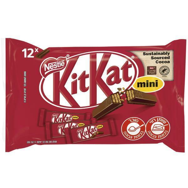 KitKat Chocolat Bar Snack Mini Pack Kosher 200g Shopee Malaysia