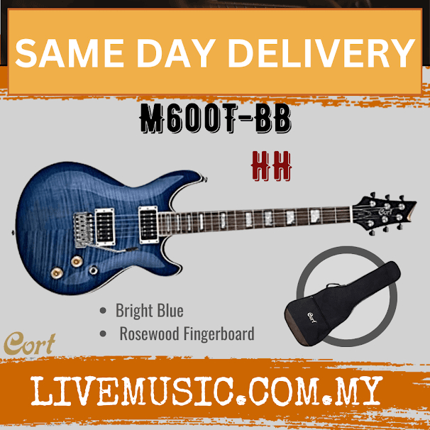 CORT　M600T　willkinson Duncan desined PU Cort M600T – BC 6 String Electric Guitar - Musicians Cart