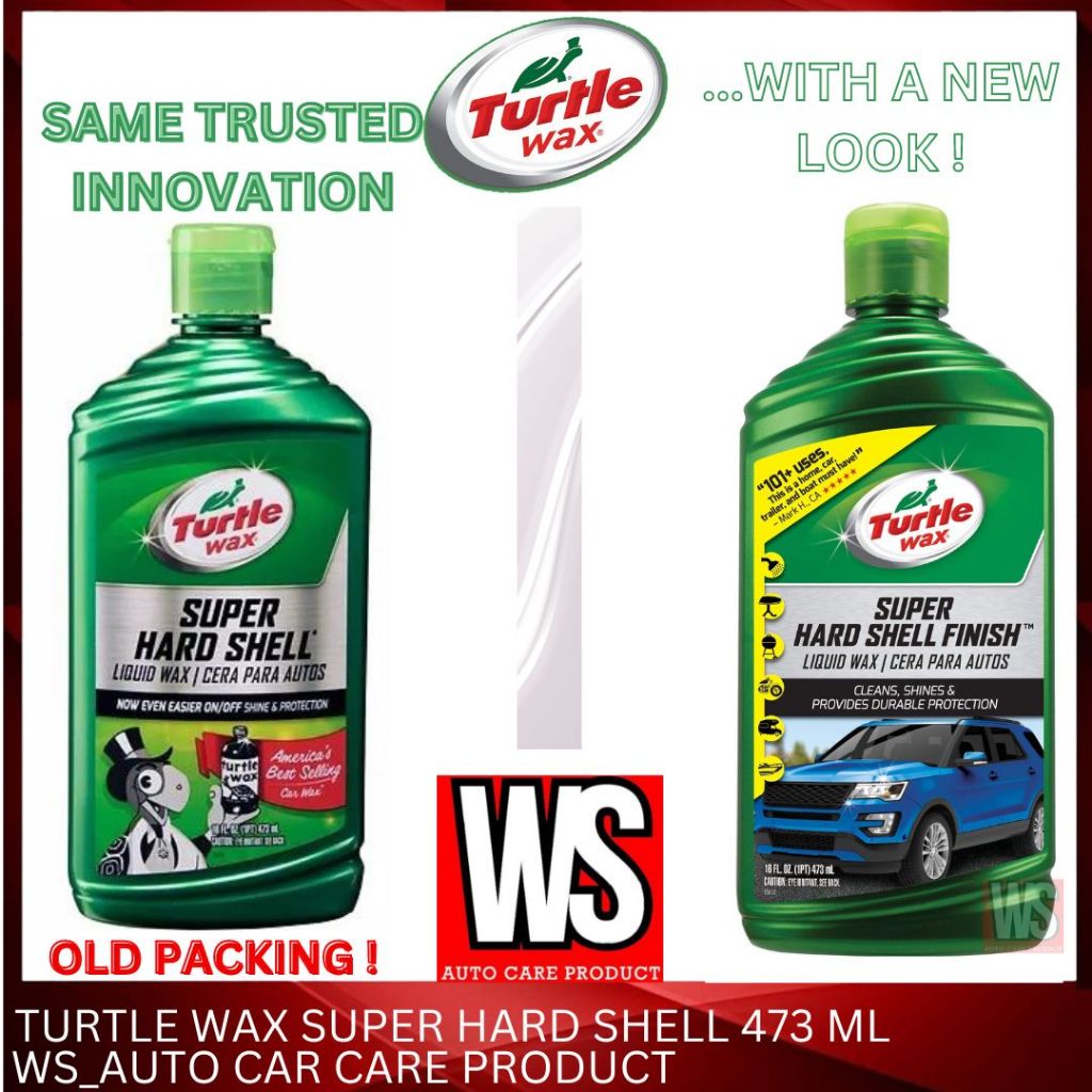 TURTLE WAX SUPER HARD SHELL LIQUID WAX 473mL | Shopee Malaysia