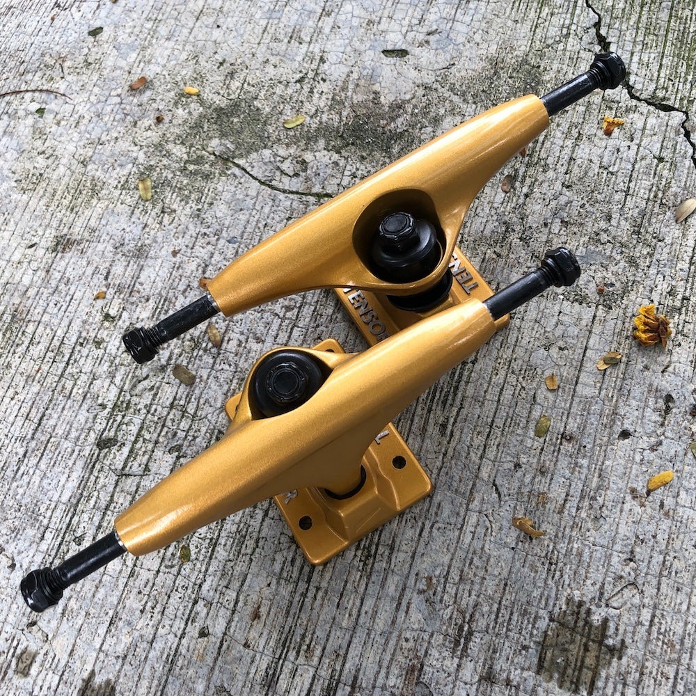 TENSOR Alloy Gold Skateboard Trucks Shopee Malaysia