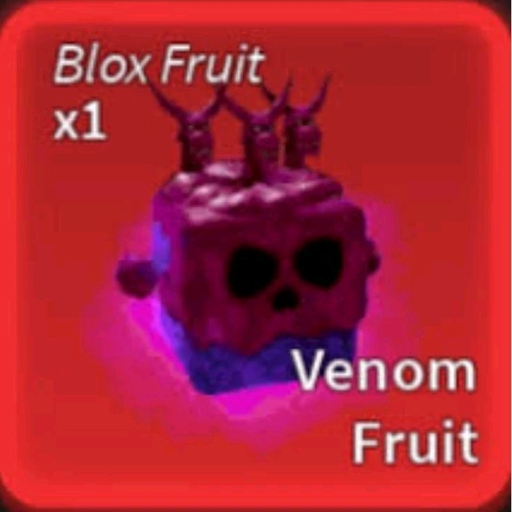 VENOM FRUIT | Blox Fruits | Shopee Malaysia