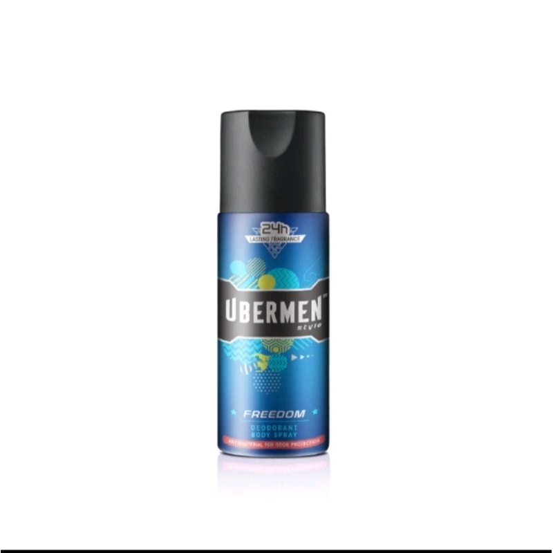 UBERMAN Deodorant Body Spray FREEDOM 125ml | Shopee Malaysia