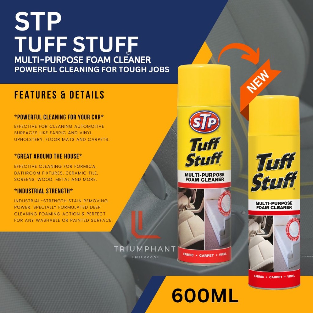 ORIGINAL STP TUFF STUFF MULTI-PURPOSE FOAM CLEANER 600ML | Shopee Malaysia