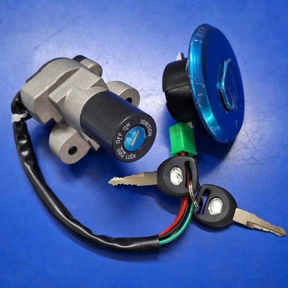 KTNS GP125 / GP250 - Key Set / Switch Set - ( Ignition Switch + Tank ...