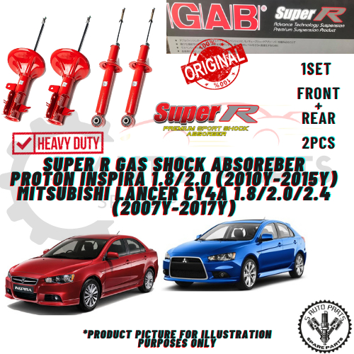PROTON INSPIRA / MITSUBISHI LANCER CY4A 1.8/2.0 (FRONT + REAR ) GAB ...