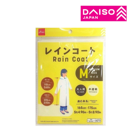 Raincoat daiso hotsell