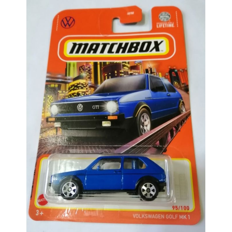 Matchbox Volkswagen Golf Mk1 Blue 2024 Edition | Shopee Malaysia