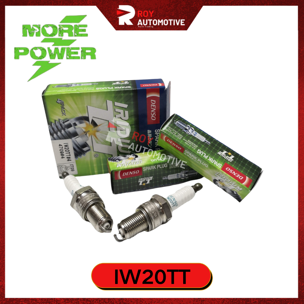 IW20TT 100% ORIGINAL DENSO IRIDIUM TT SPARK PLUG 4709#4 Proton #iswara ...