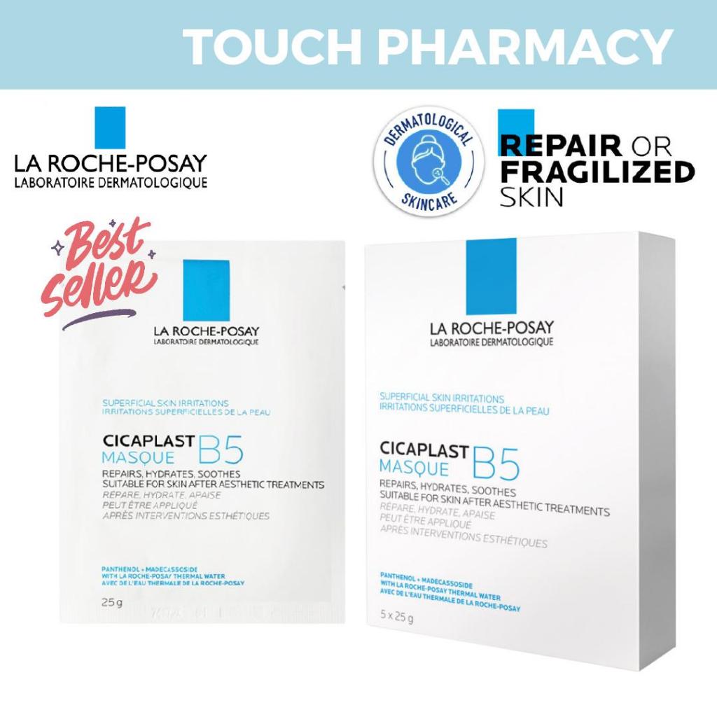 LA ROCHE POSAY Cicaplast B5 Hydrating Soothing Mask (1's/PACK / 5's/BOX ...