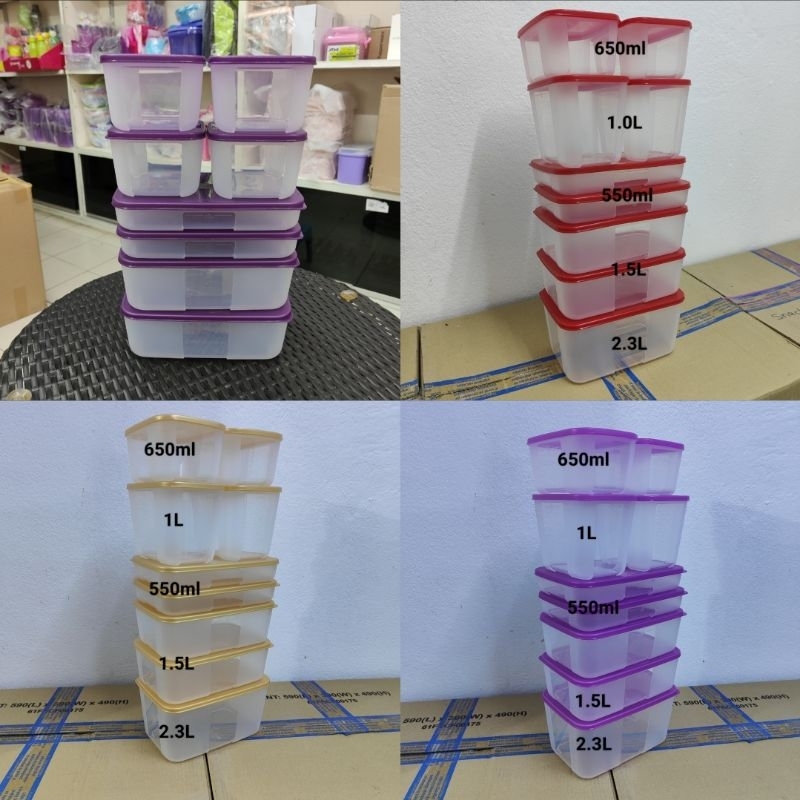 💖💖 Tupperware FreezerMate Set (9pcs) | Shopee Malaysia