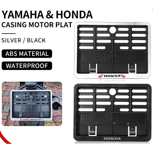 YAMAHA / HONDA MOTORCYCLE PLATE HOLDER MOTOR NUMBER PLATE FRAME REAR NUMBER PLATE HOLDER ( Universal ) I.1252940571 - View #3