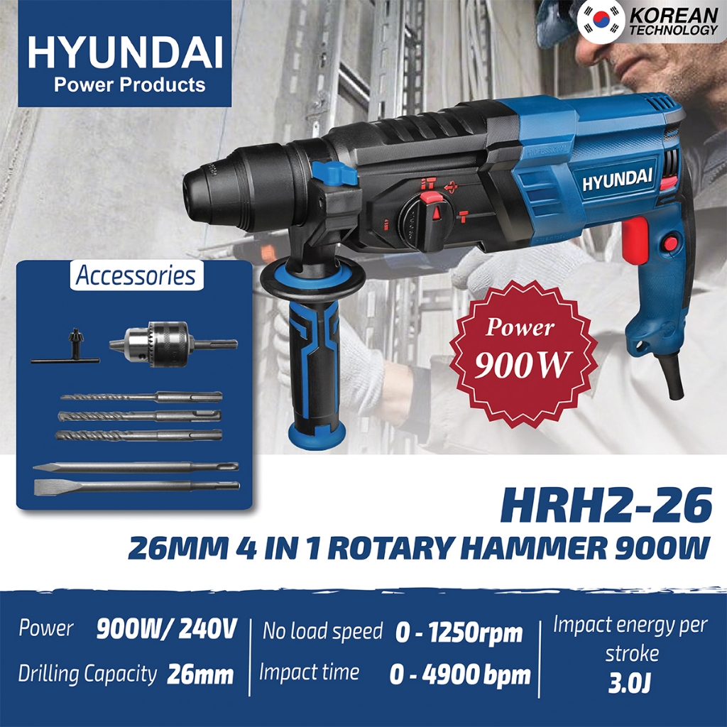 Hyundai rotary hammer sale