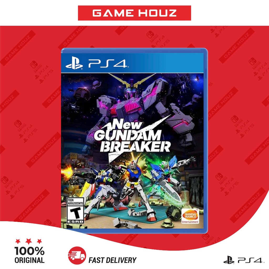 Jeu PS4 NEW GUNDAM BREAKER - Neuf Sous Blister - Bandai Namco - Classifié 7 Ans Et Plus