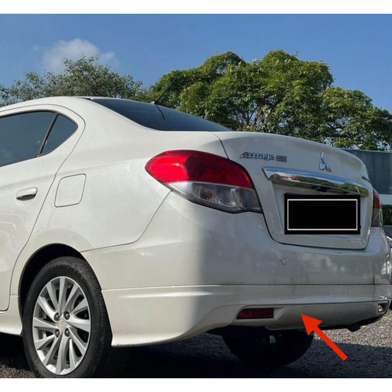 Mitsubishi Attrage REAR SKIRT OEM Bodykit PU NO PAINT | Shopee Malaysia