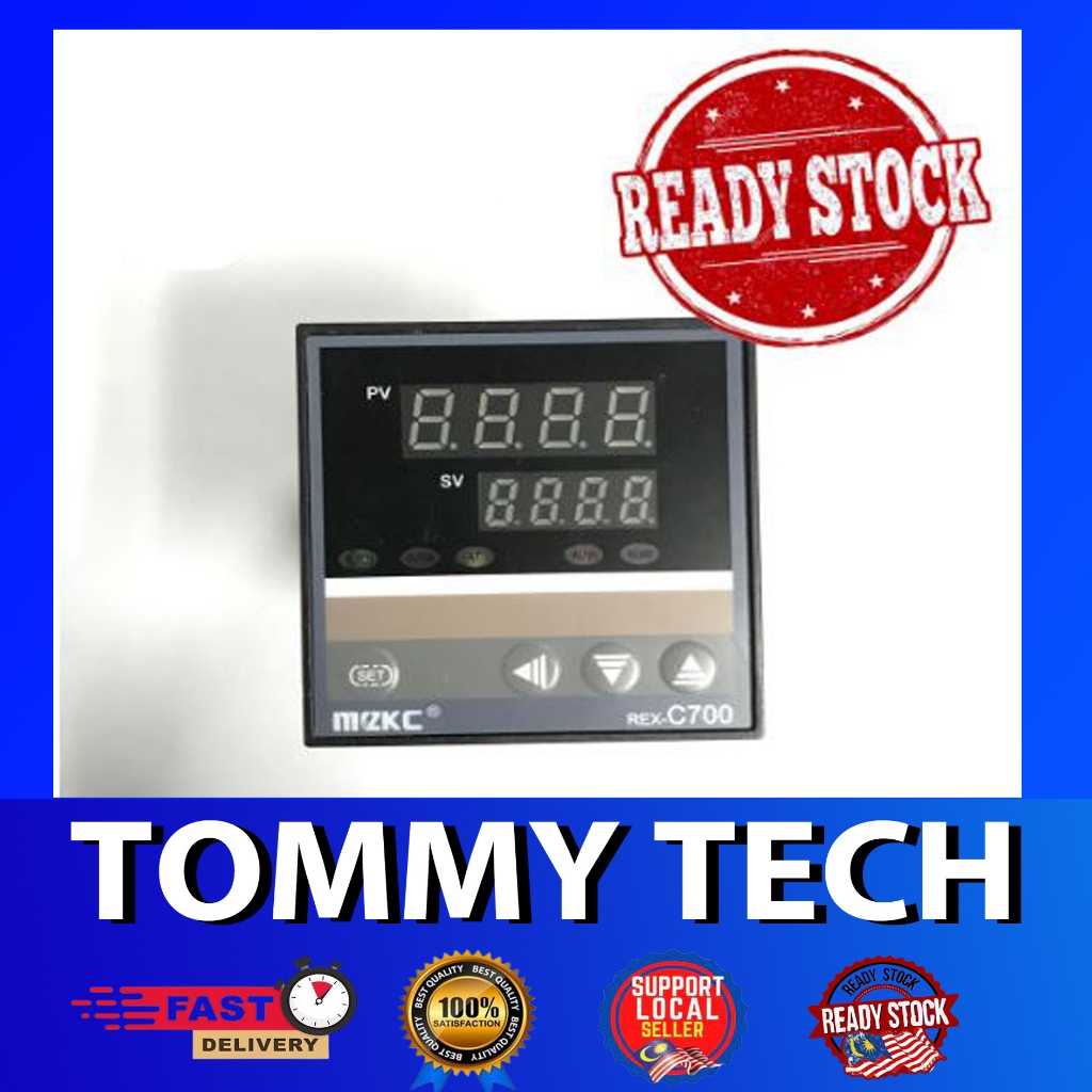 REXC700 Digital Intelligent PID MultiInput Temperature Controller Universal Input Relay Output