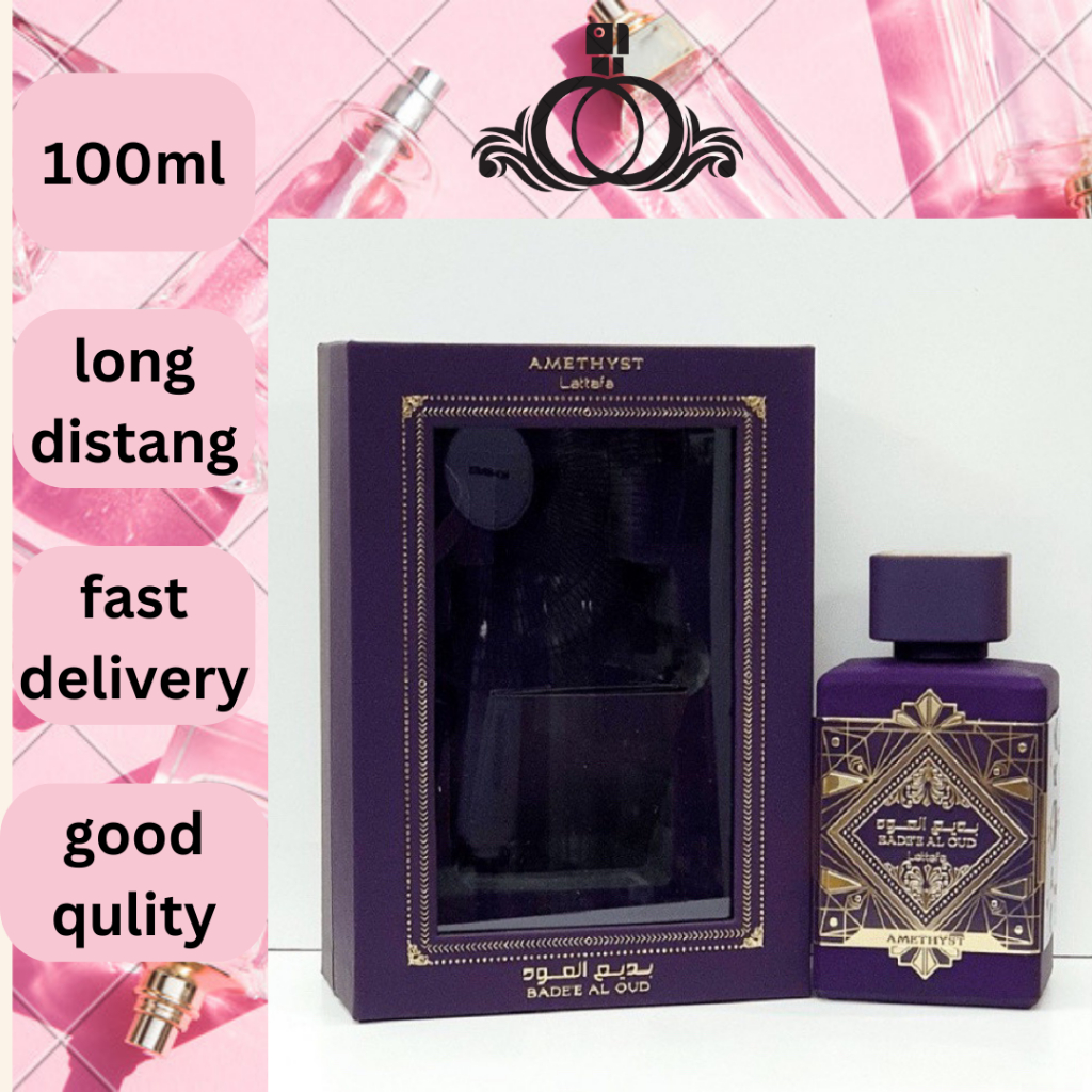 Lattafa Perfumes Bade'e Al Oud Amethyst Oud For Glory Amethyst Eau de