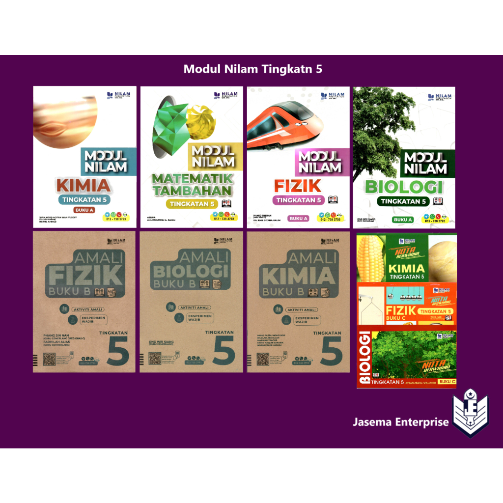 Modul Nilam Tingkatan 5 Kimia | Fizik | Biologi | Chemistry | Matematik ...
