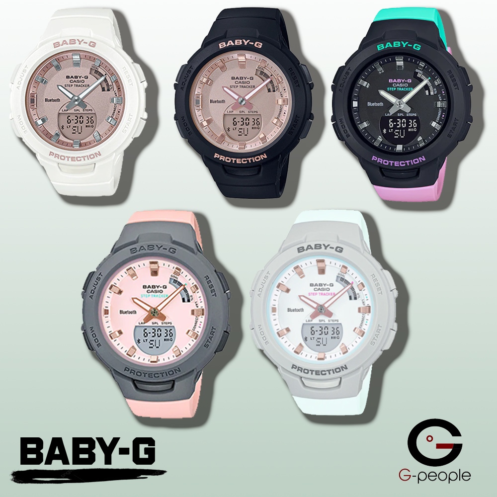 CASIO BABY G BSA B100MC 4A BSA B100MC 8A BSA B100MF 1A BSA B100MF 7A BSA B100MT 1A BLUETOOTH WATCH 100 ORIGINAL Shopee Malaysia