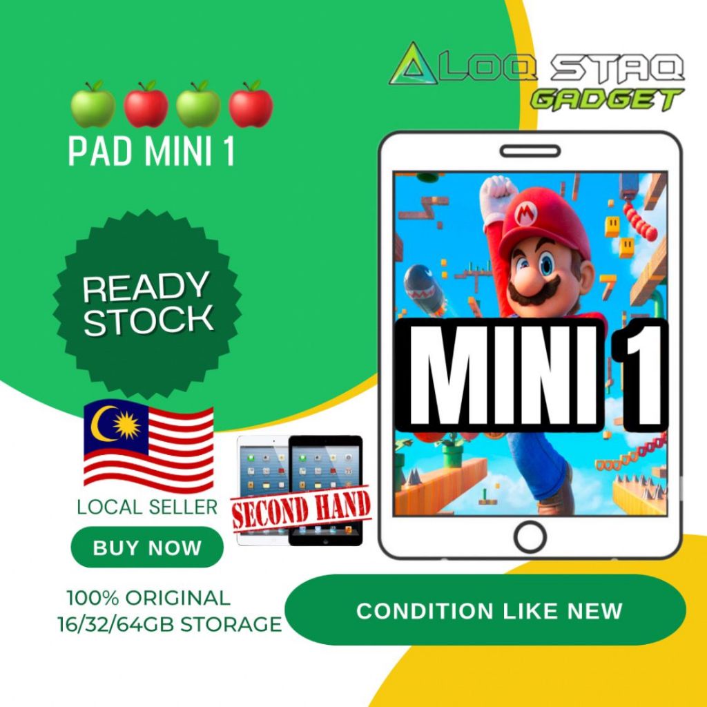 Tablet, Tab, Pad Mini 1 7.9