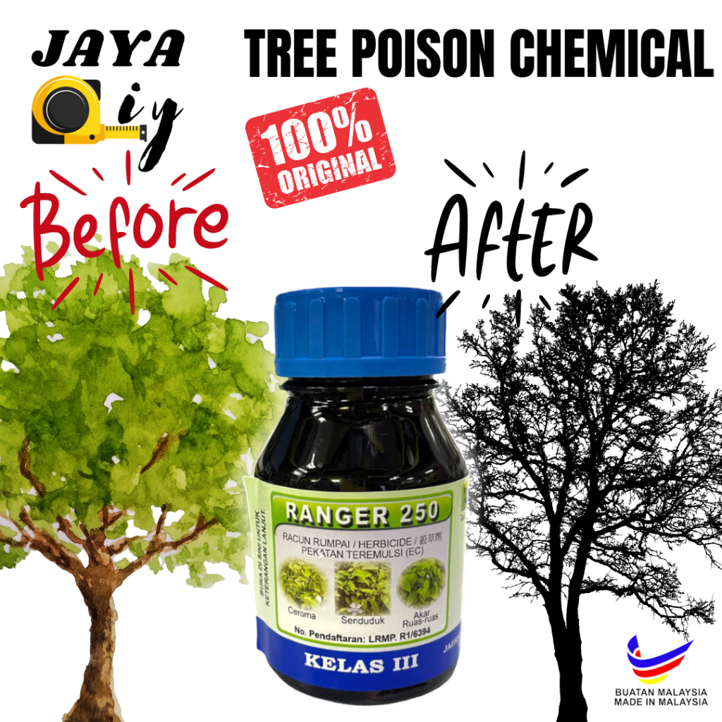 250ml Hextar Ranger 250 (Racun Pokok) TREE KILLER ORIGINAL 100% ...