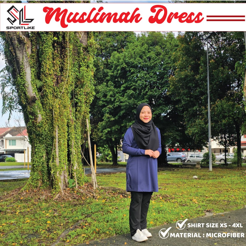 Baju Sukan Muslimah / Super Comfy Muslimah Blouse (XS - 4XL ) | Shopee ...