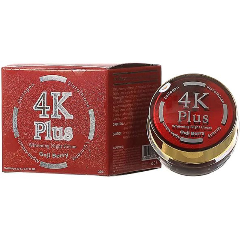 4k Plus Goji Berry Cream | Shopee Malaysia