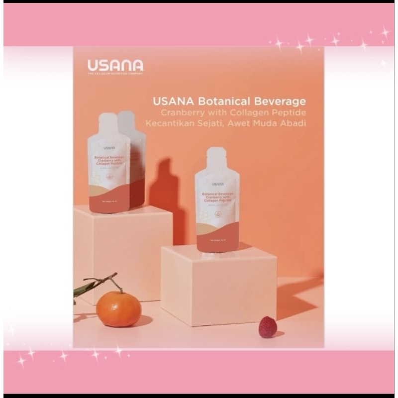 Usana Botanical Cranberry Collagen Peptide 30ml*14 Packs | Shopee Malaysia