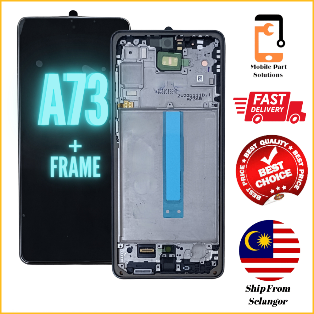 [MPS]FOR SS A73 OLED+FRAME WITH TOUCH SCREEN DIGITIZER | Shopee Malaysia