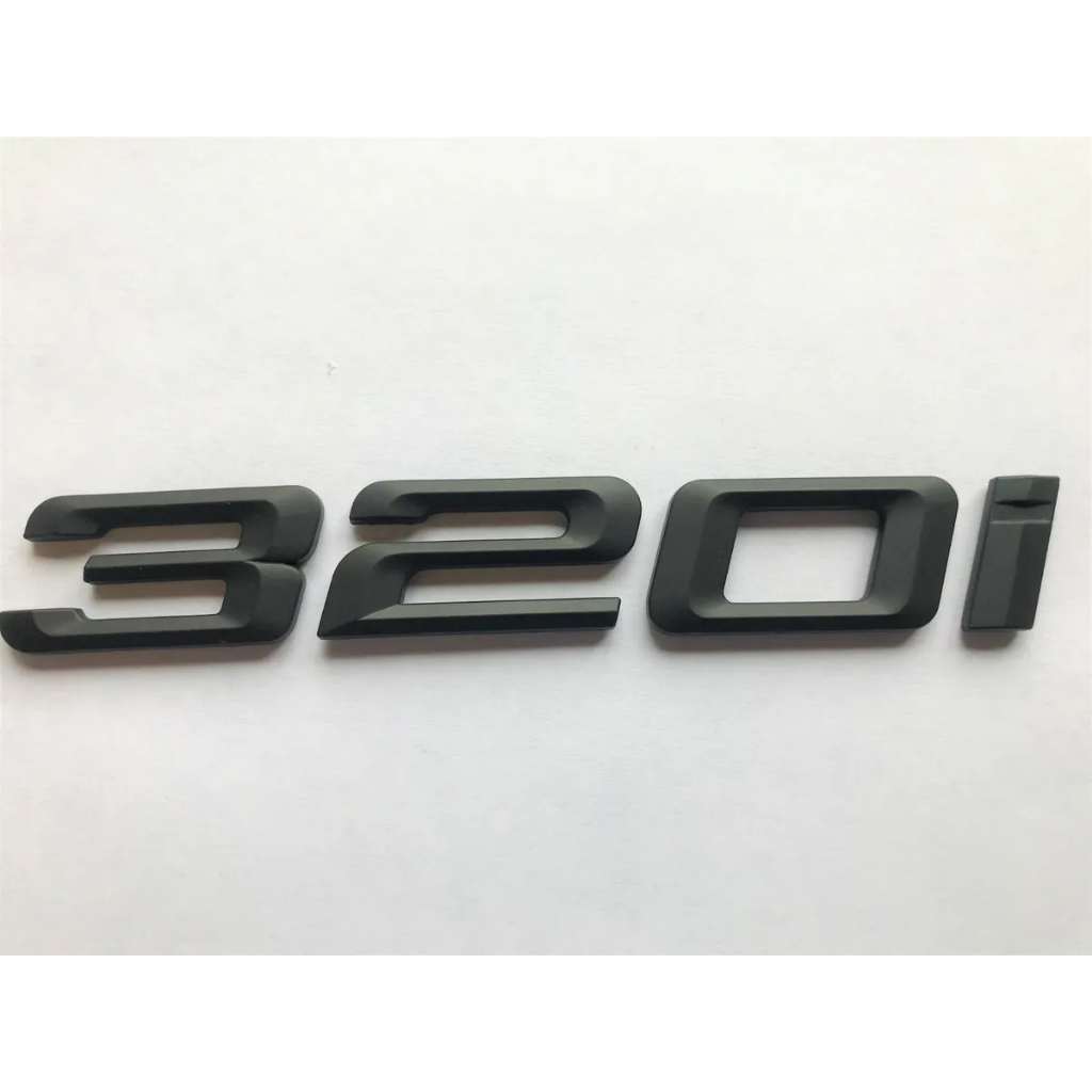 BMW G20 F30 320i Rear Emblem Logo Black Badge | Shopee Malaysia