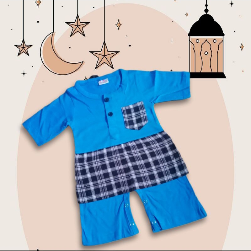 Baju Melayu Romper (BMR:1) | Shopee Malaysia