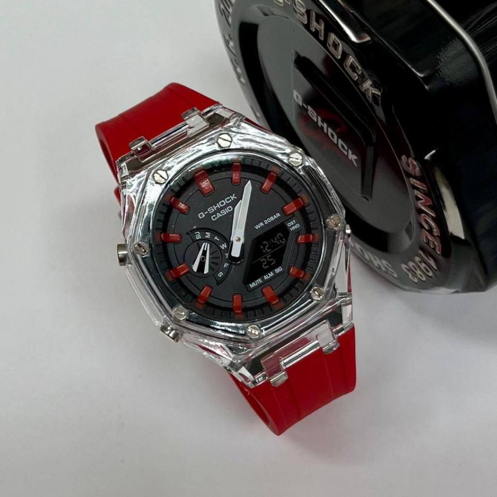 Ga 2100 4a G Shock Tmj Merah Price GA-2100 TMJ NEW VERSION 2/3 (CLICK