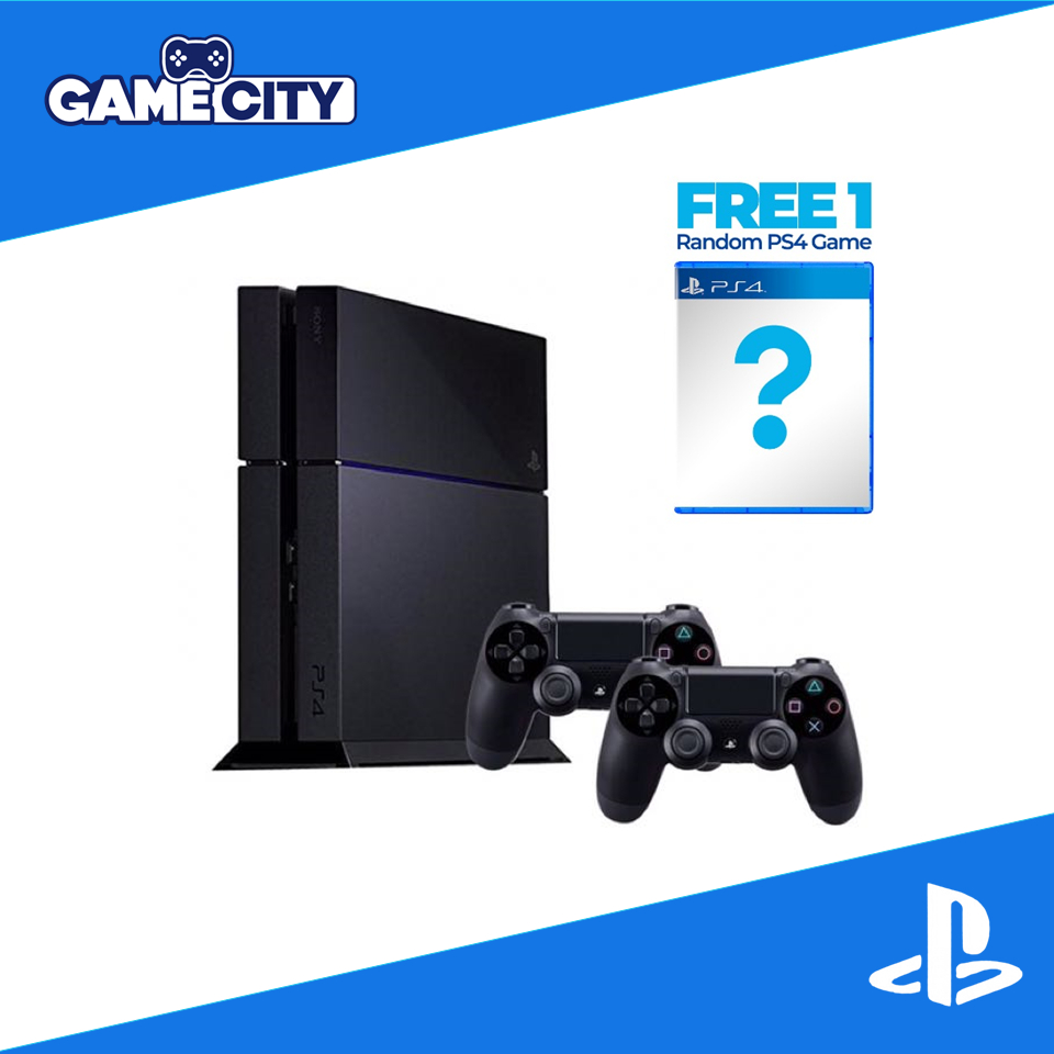 USED Sony PS4 Playstation 4 Console Fat / Slim , 500GB or 1TB with 2 ...