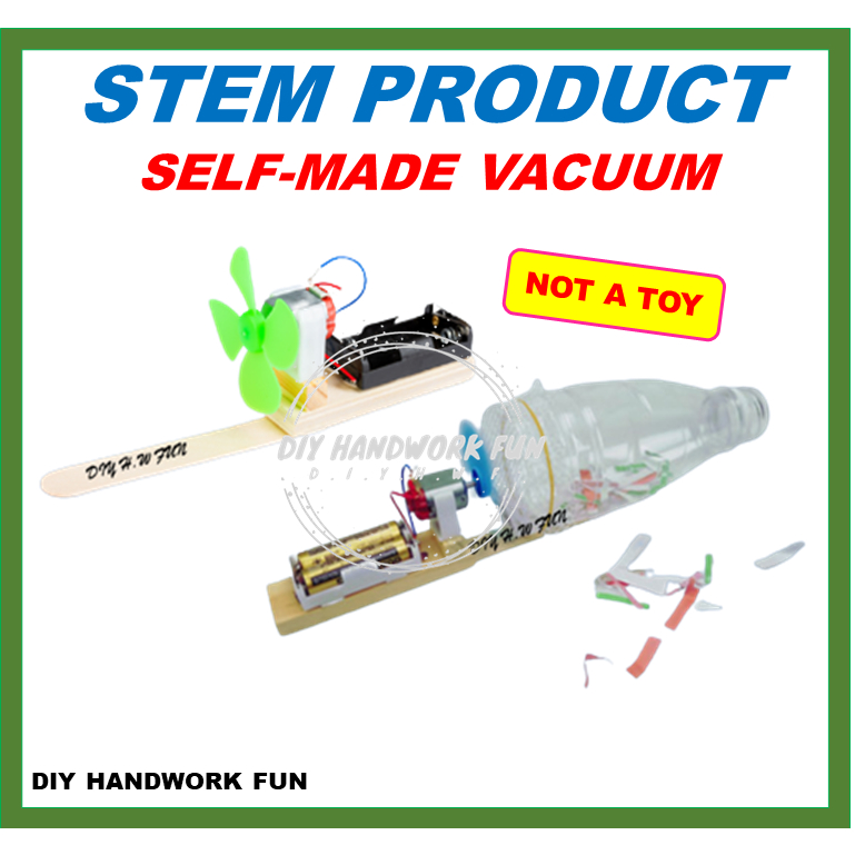 DIY Creative Electric Small Vacuum STEAM Science Education Set | Set ...