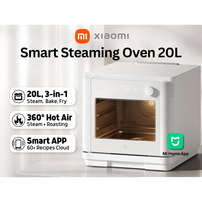 Xiaomi Mijia Smart Steaming Oven 20L 30L Multi-Purpose Steam
