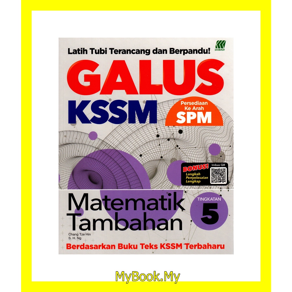 Baru Myb Buku Latihan Matematik Tambahan Tingkatan 5 Galus Kssm