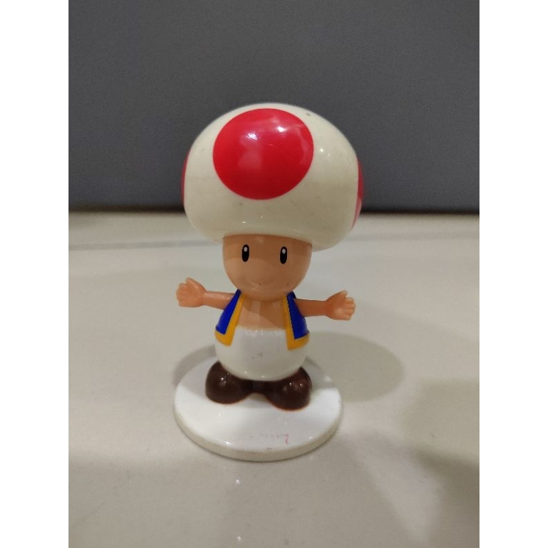 (USED) McDonald's Happy Meal Toys Super Mario Waving Toad | Shopee Malaysia