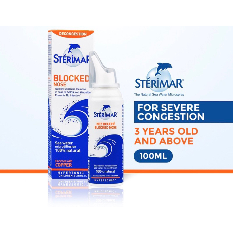 Sterimar Blocked Nose Spray (100mL) | Shopee Malaysia