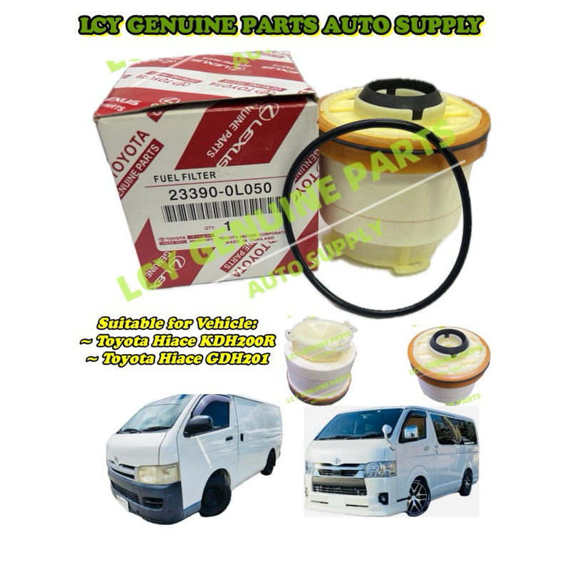 TOYOTA HIACE KDH200R, GDH201 (21’ ) FUEL FILTER (23390-0L050) | Shopee ...