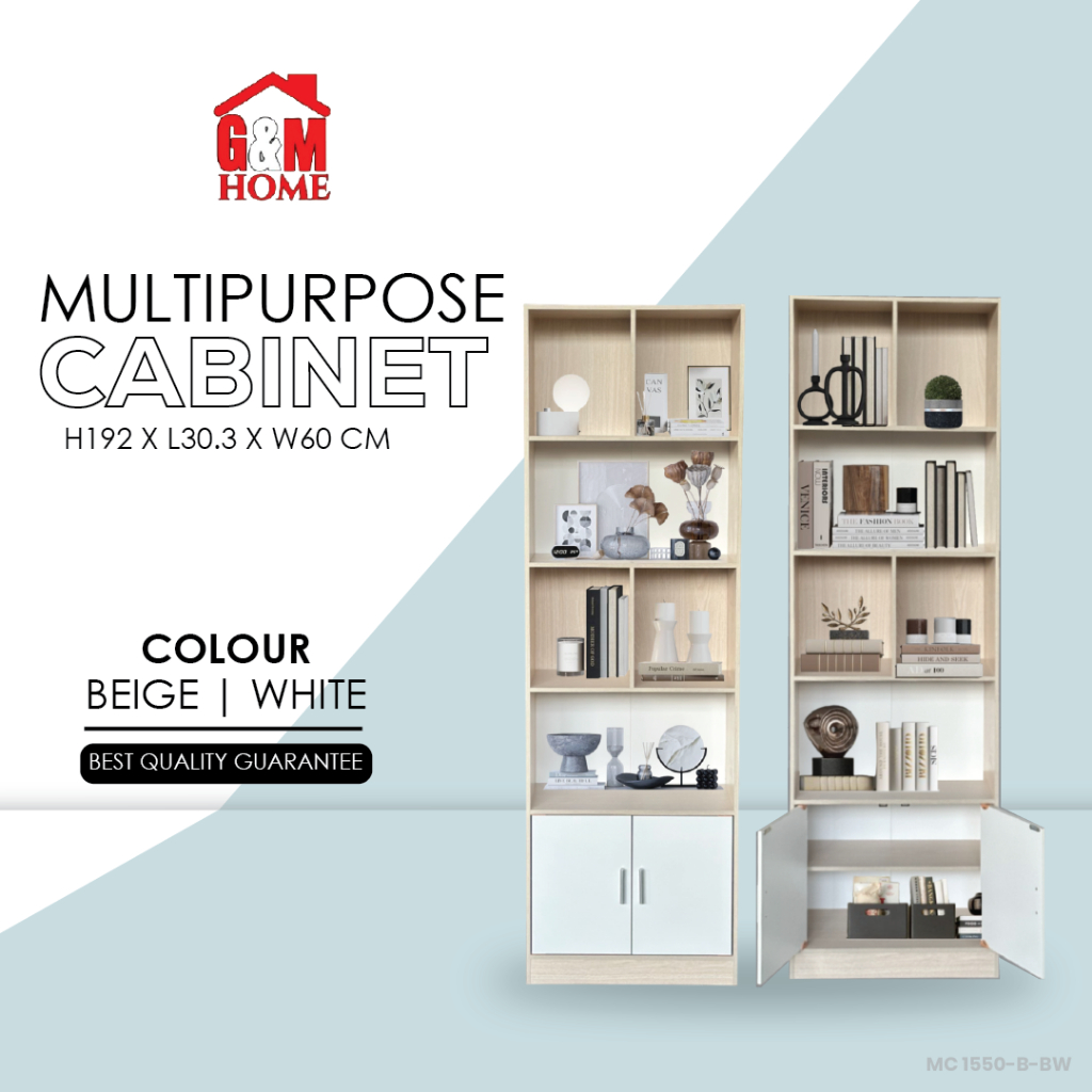 Multipurpose Cabinet Display Cabinet Almari Pameran Almari Buku Book ...