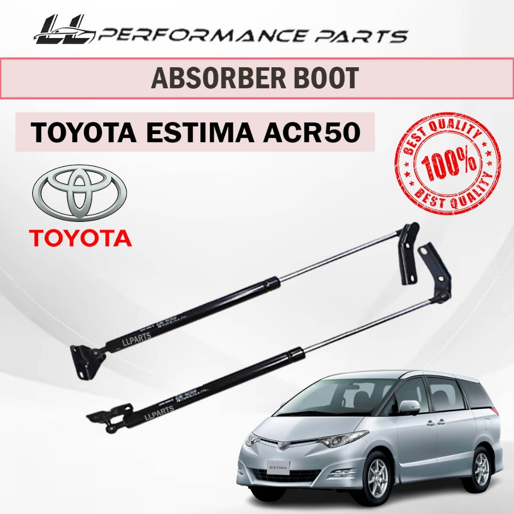 Toyota Estima ACR50 Rear Bonnet Damper Rear Boot Absorber Right Left ...