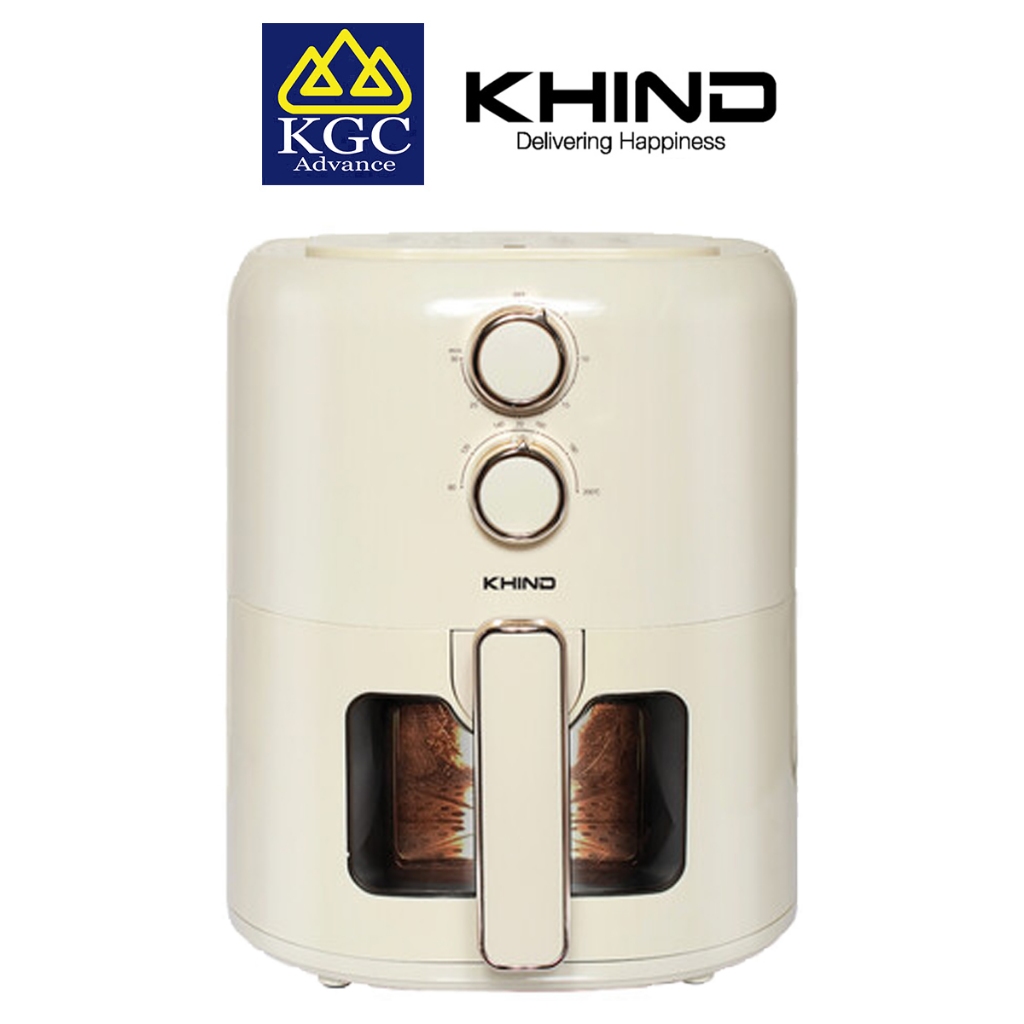 KHIND 4.5L Air Fryer ARF45W | Shopee Malaysia