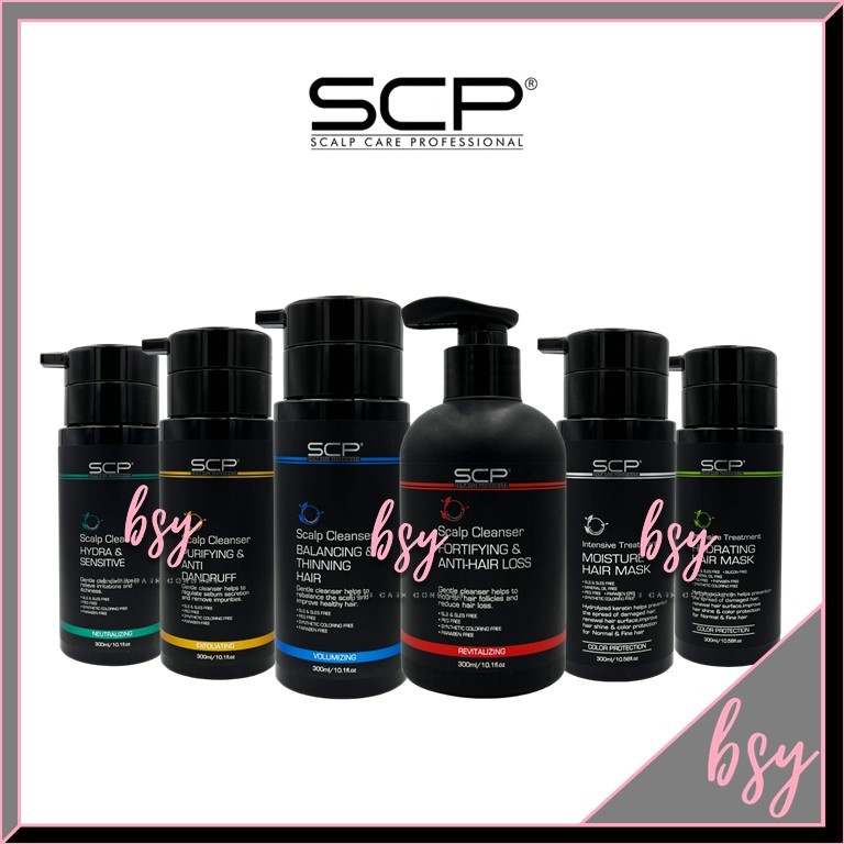 SCP Scalp Cleanser Hair Loss / Thinning / Dandruff / Sensitive Scalp ...