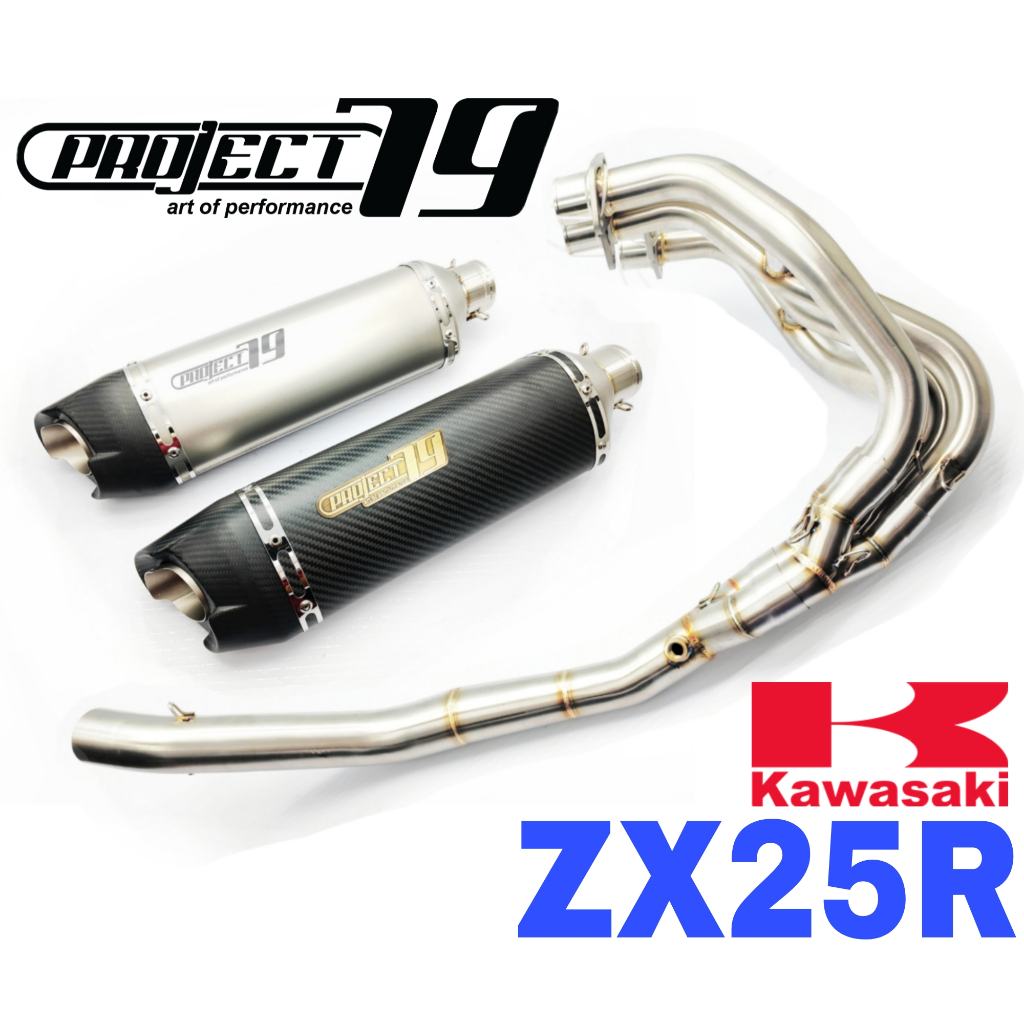 Project79 Exhaust Kawasaki ZX25R Ekzos Full System Stainless Steel ...