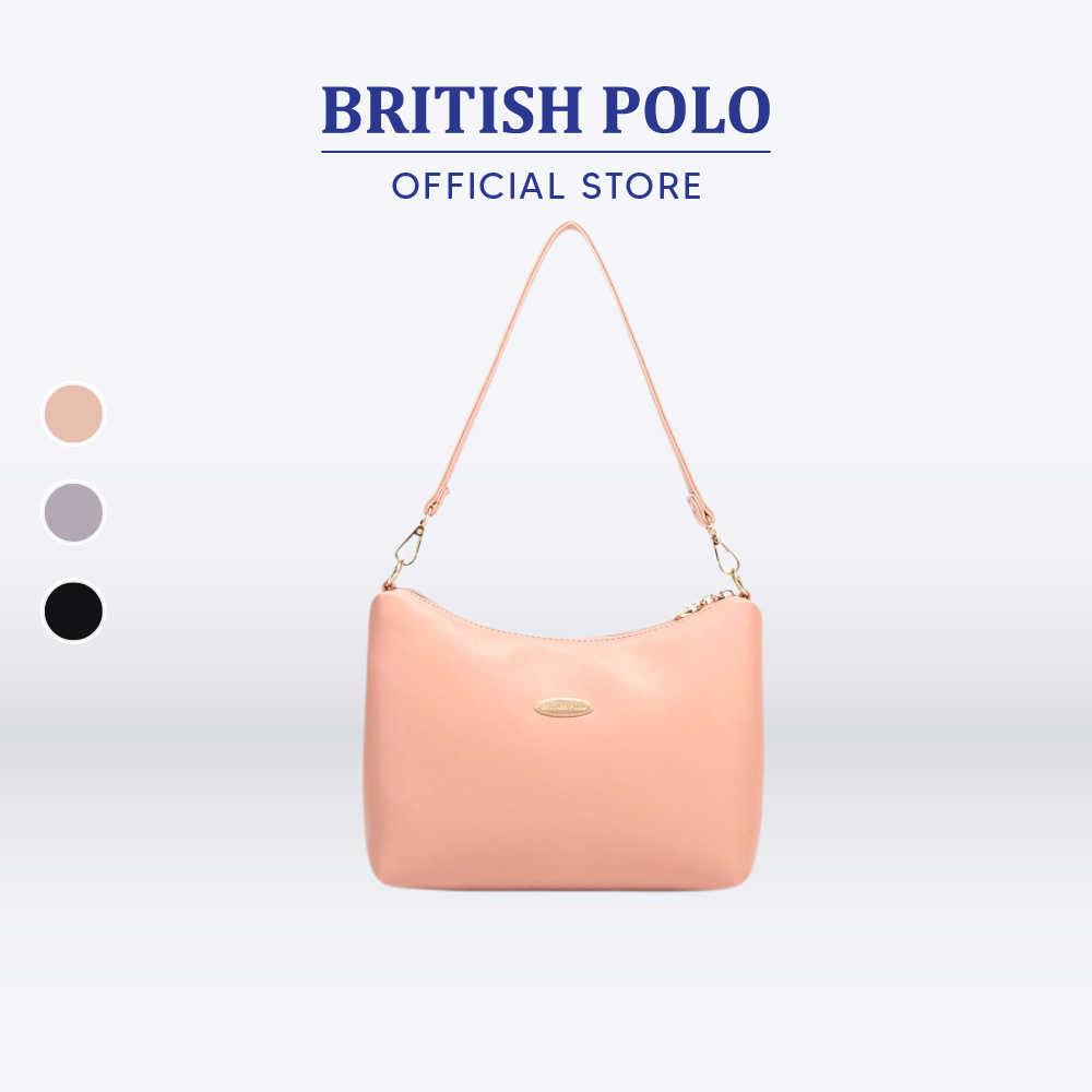 British Polo Rozel Women PU Leather Shoulder Sling Bag Beg Tangan Wanita