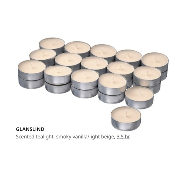 IKEA Scented Tealight Candle Lilin Tealight Kecil Wangi Lilin Wangi