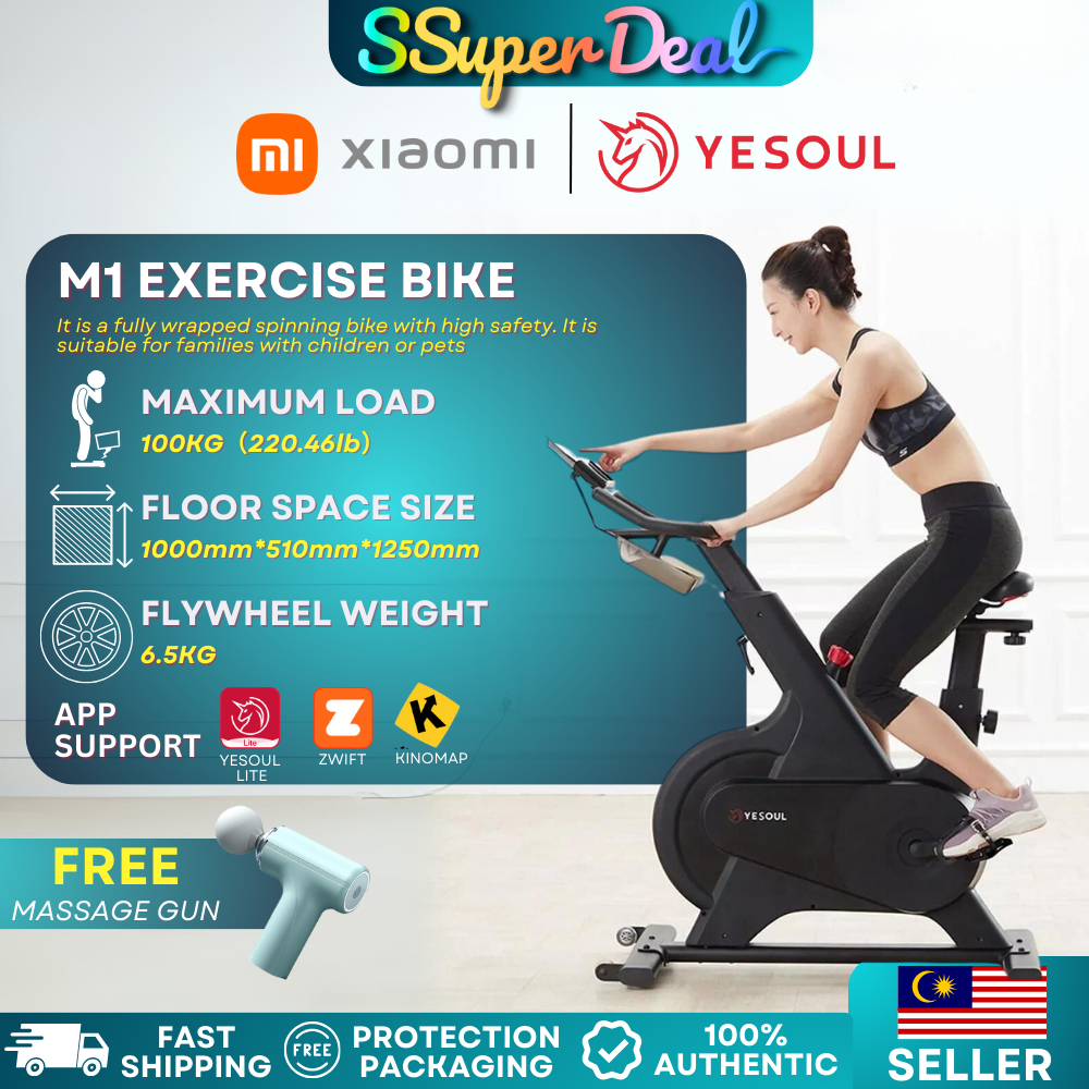 (LIMITED FREE GIT) Xiaomi YESOUL M1 Indoor Cycling Bike Stationary
