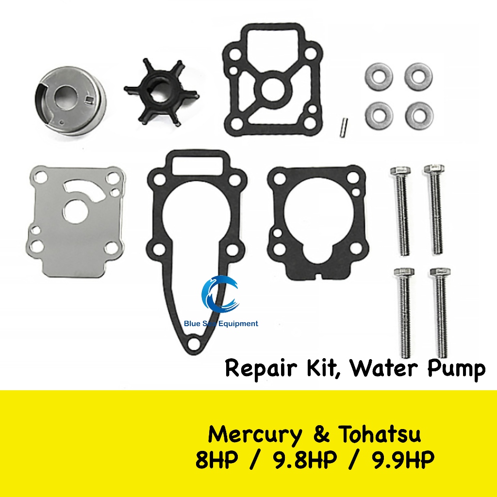 Pump Repair Service Kit 🏒 【石】 For Outboard 369-87322