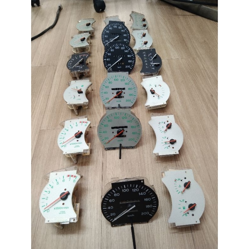 **Original Proton Wira Satria Arena Spare Part Temp Gauge Speedometer ...