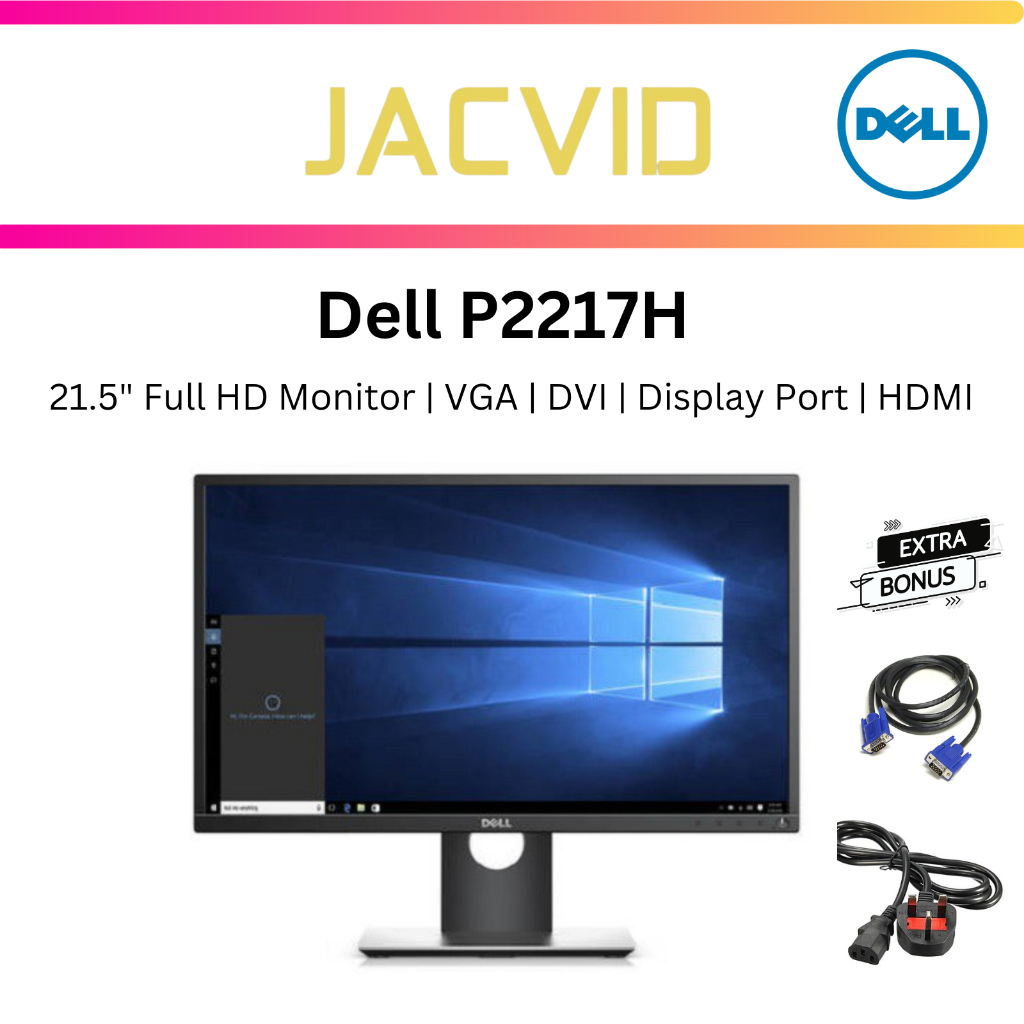 Dell P2217H 21.5 inch Full HD Monitor with HDMI Port (Grade A) | Shopee ...