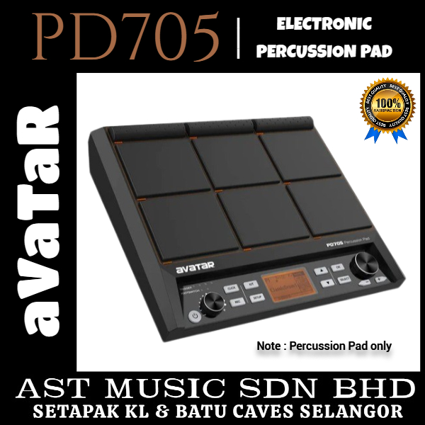 Avatar PD705 Electronic Percussion Pad – Percussion Pad Only | Shopee ...